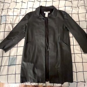 90s Jil Sander rain slicker trench coat